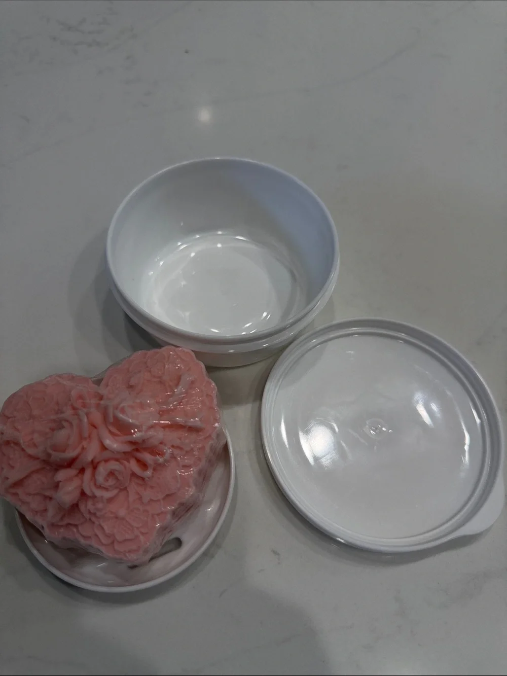 Putting delicate pink